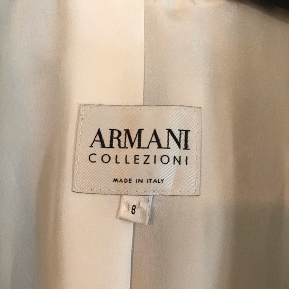 Authentic Armani Collezioni Silk Striped Blazer - Picture 2 of 4